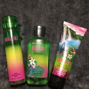Waikiki Beach Coconut Body Care Set